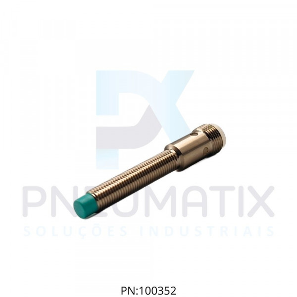 SENSOR IND.CIL.DIAM.8MM Sn:3MM N.FAC.ALIM.10-30VDC PNP NA M12 NBN3-8GM30-E2-V1 PN:304615-0121 PEPPERL