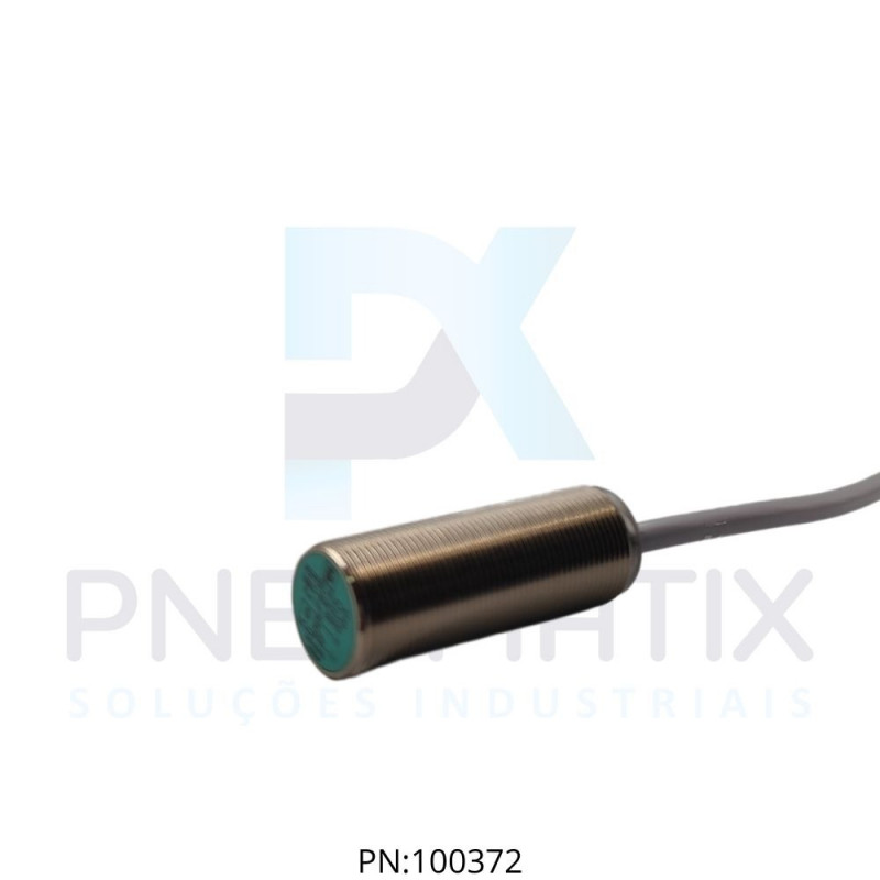 SENSOR IND.CIL.DIAM.18MM Sn:5MM FAC.ALIM.10-30VDC PNP NA CABO 2MTS NBB5-18GM50-E2 PN:326161-0105 PEPPERL