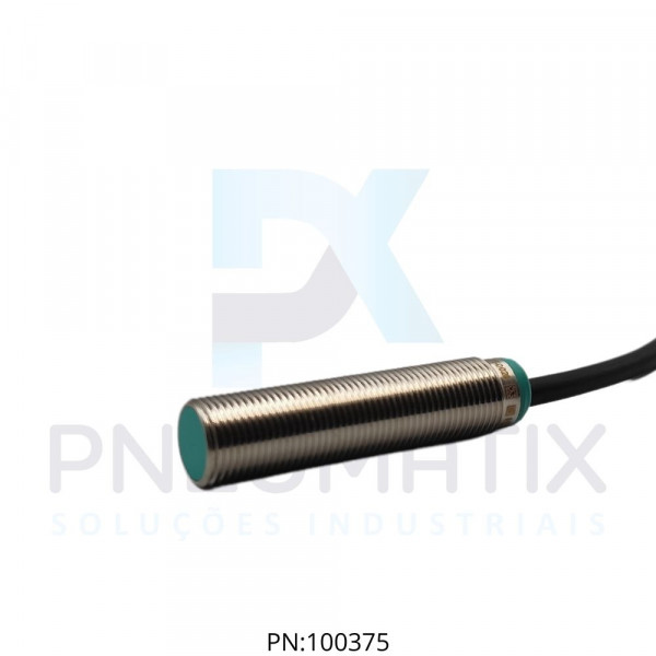 SENSOR IND.CIL.DIAM.12MM Sn:2MM FAC.ALIM.10-30VDC PNP NA CABO 2MTS NBB2-12GM50-E2 PN:326161-0028 PEPPERL