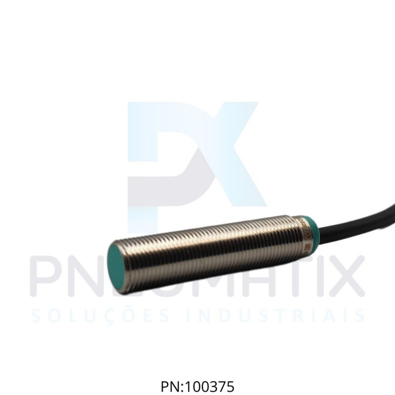 SENSOR IND.CIL.DIAM.12MM Sn:2MM FAC.ALIM.10-30VDC PNP NA CABO 2MTS NBB2-12GM50-E2 PN:326161-0028 PEPPERL