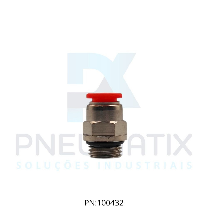 CONEXAO RETA MACHO PLASTICA 08MM X R.1/4 BSPP C02250828 NORGREN