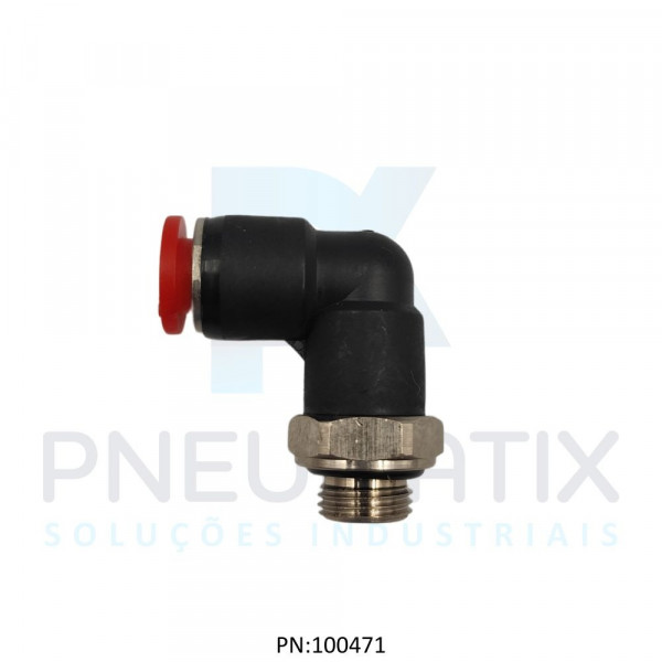 CONEXAO COTOVELO MACHO PLASTICA 06MM X R.1/8 BSPP C02470618 NORGREN