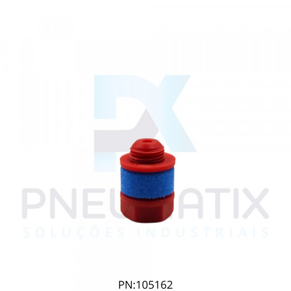 SILENCIADOR PLASTICO C/CONTROLE FLUXO 1/8 BSPP T20C1800 NORGREN