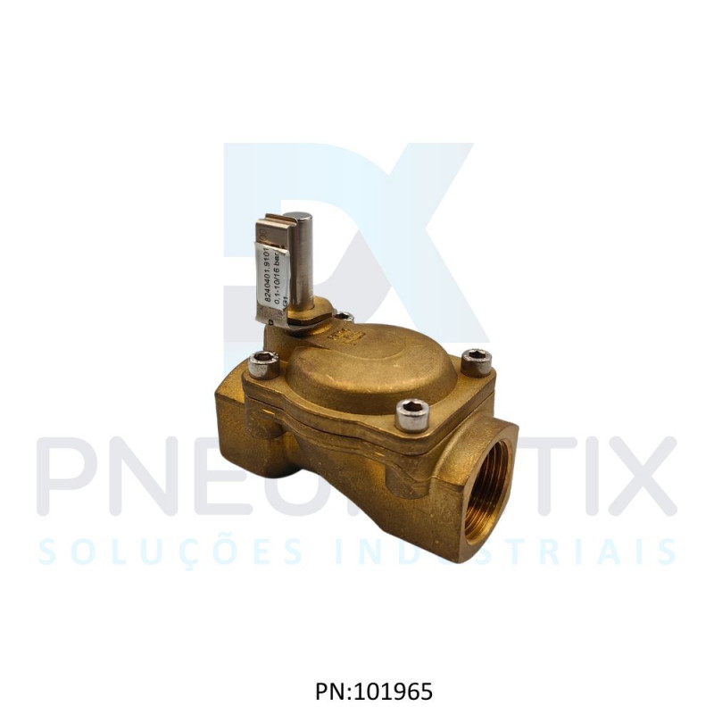 VALVULA SOLENOIDE DIRECIONAL 2 VIAS 2 POSICOES R.1 BSP 8240401.9101.00000 NORGREN